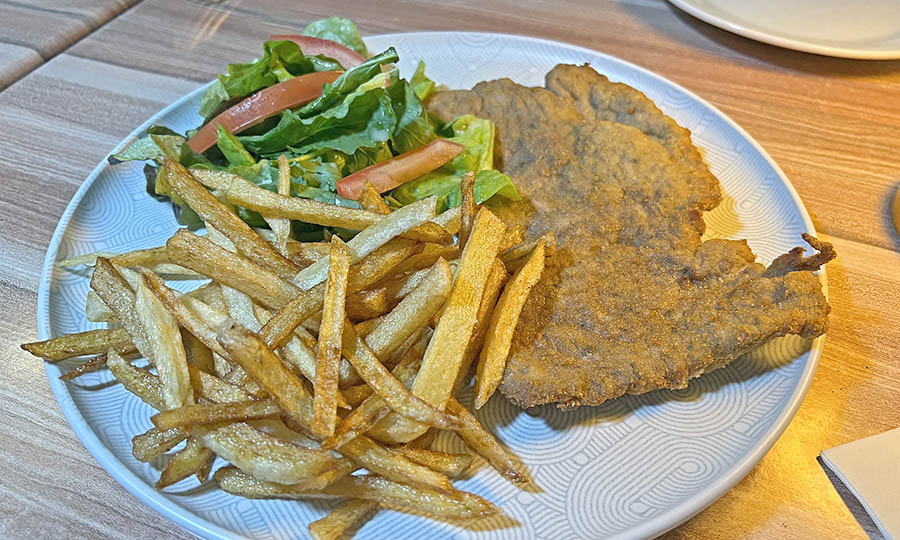 Escuálida Milanesa de vacuno - Vicenzo