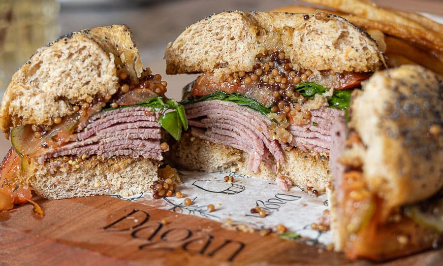 Sndwich Pastron de pastrami