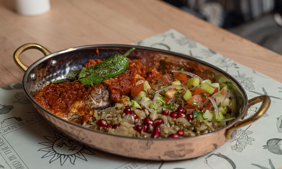 Plato de Salmón marroquí