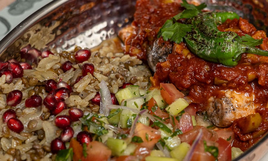 Plato de Salmn marroqu 