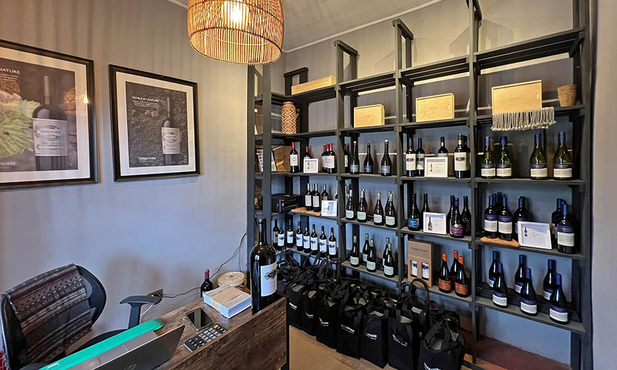 Tienda de Vinos de TerraNoble en San Clemente