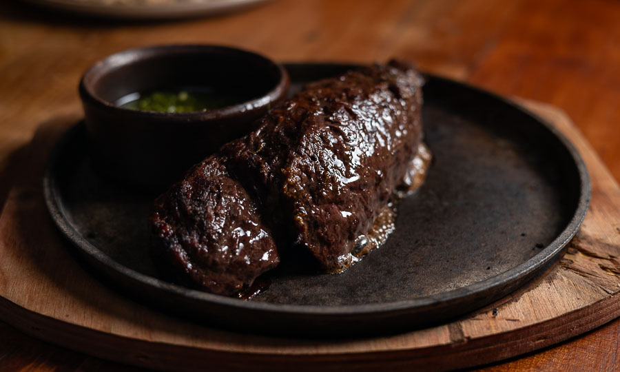 Muy buen trozo de Pollo barriga a la parrilla 