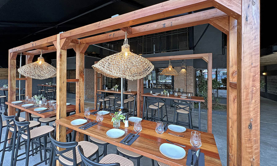 Terraza frontal de Maillard