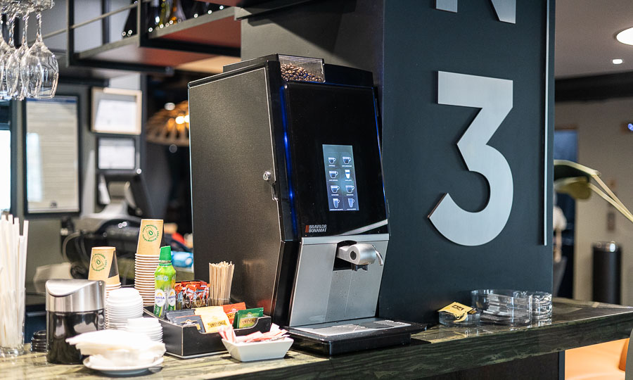 Servicio de caf con mquinas vending