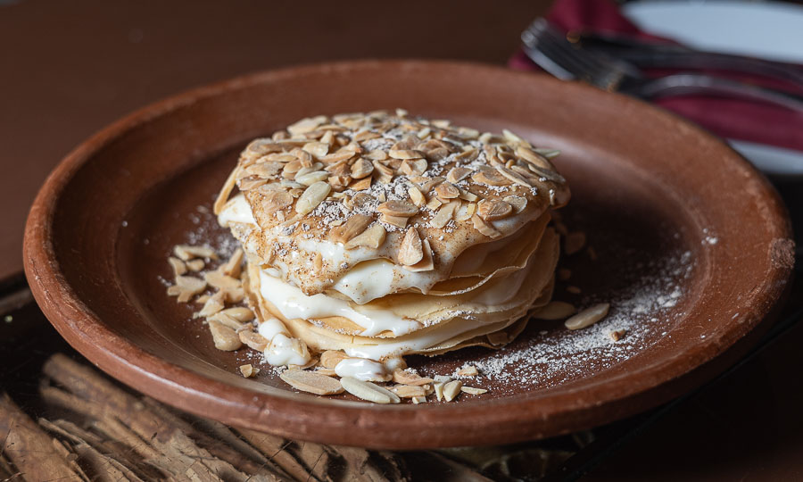 Pastilla milhojas marroquí