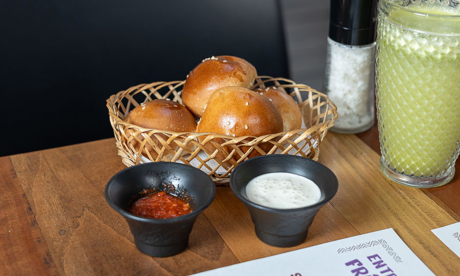 Portura de mesa en el restaurante Hijo del Sol