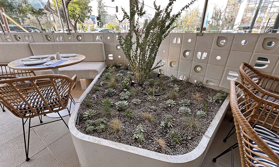 La terraza del restaurante Dagan - Dagan Restaurant