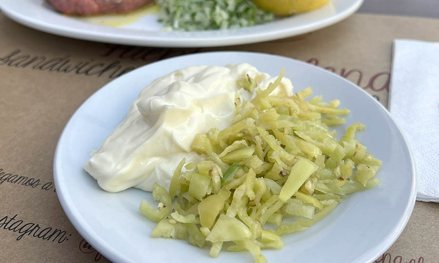 Crudo a la chilena normal