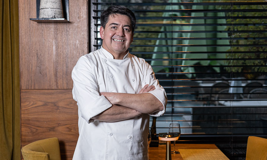 El chef y dueo de Malakita: Claudio beda