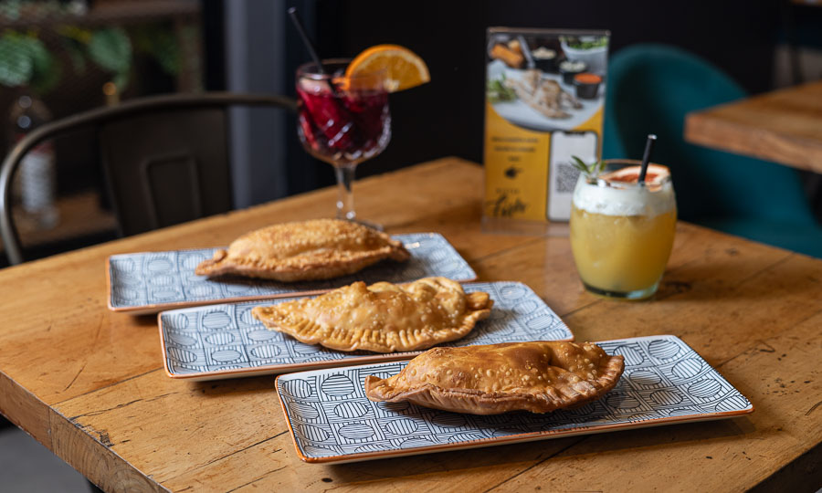 Empanadas fritas en Mister Fish