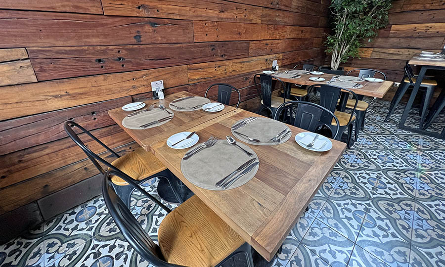La gran terraza bajo nivel de Rugendas