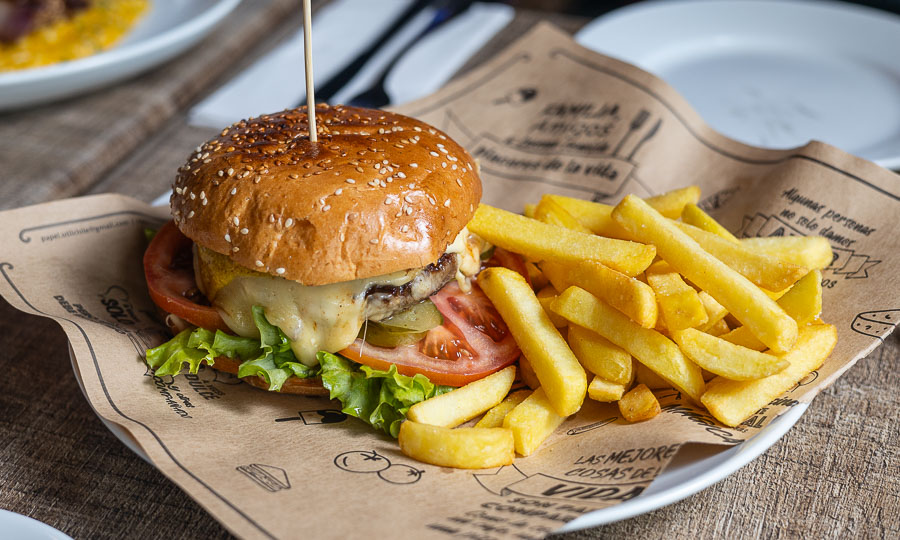 Hamburguesa de nombre Clásica