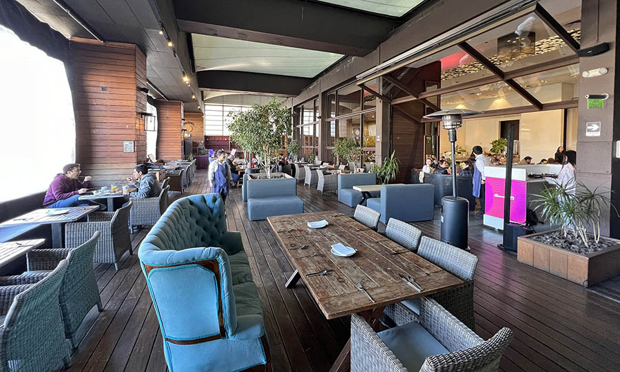 La Terraza del W en el Noso