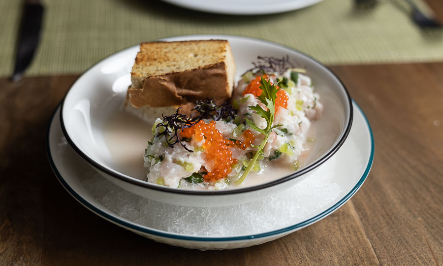Ceviche de caleta - Malakita Resturant