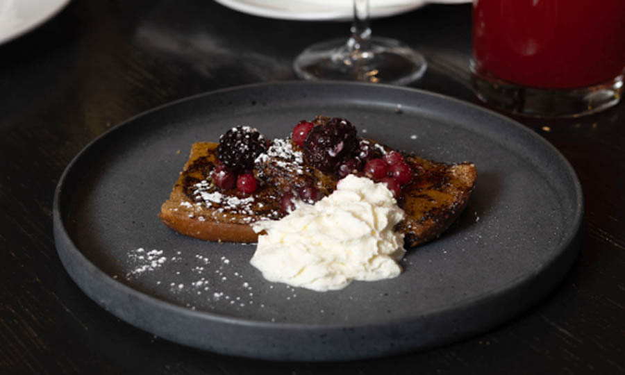 Tostadas francesas con berries