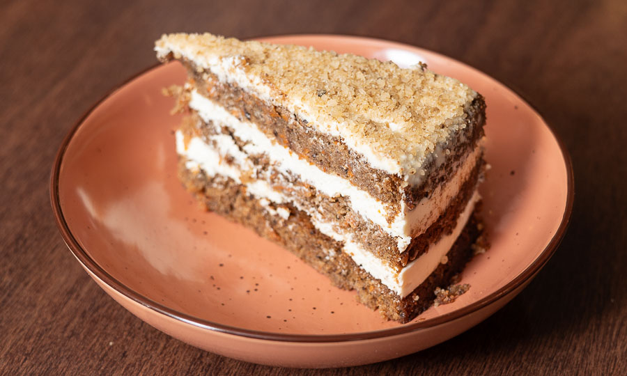 Celestial Torta de zanahoria