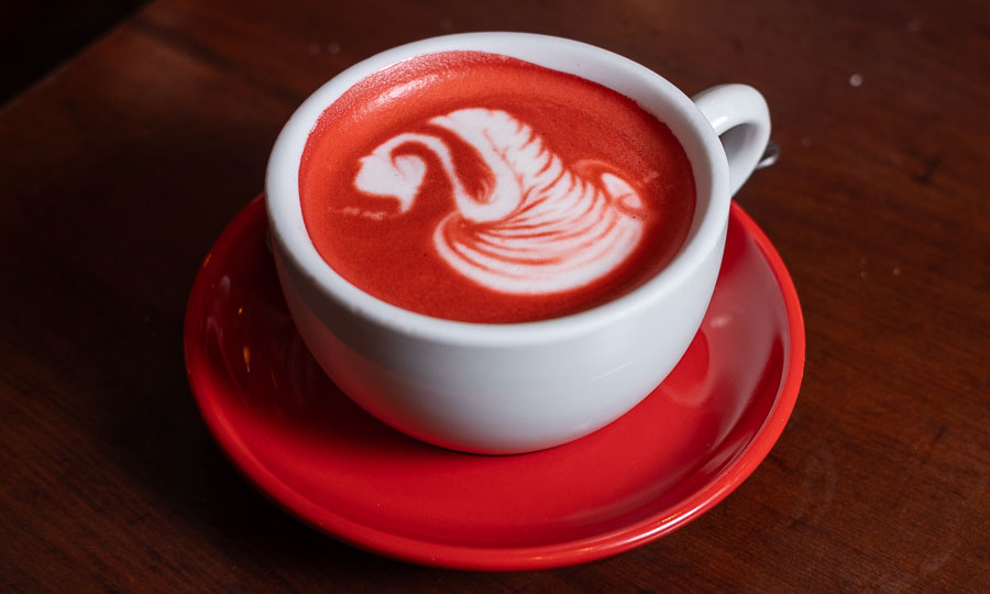 Caf Latte Red