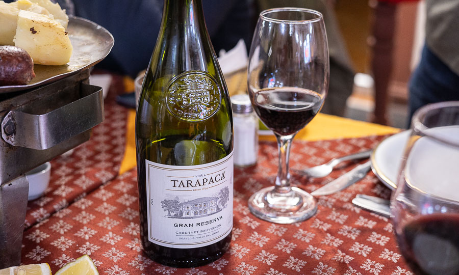Vino Tarapac Gran reserva, clsico Cabernet Sauvignon