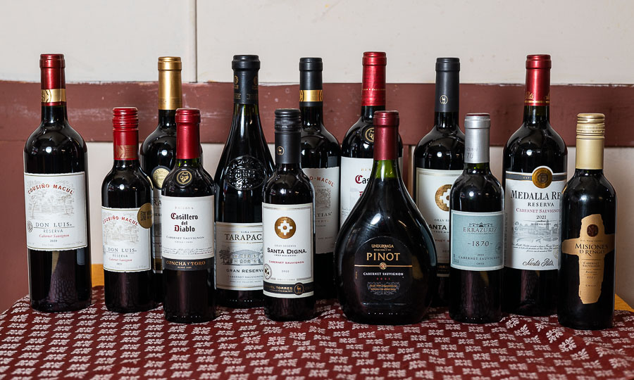Un vistazo a la seleccin de vinos