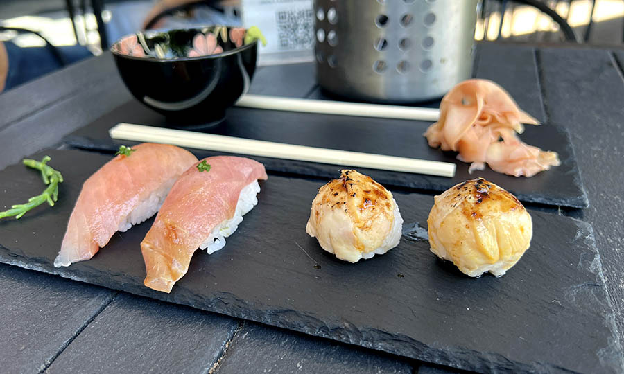 Nigiri y Temari de Monos con Navaja  - Monos con Navaja