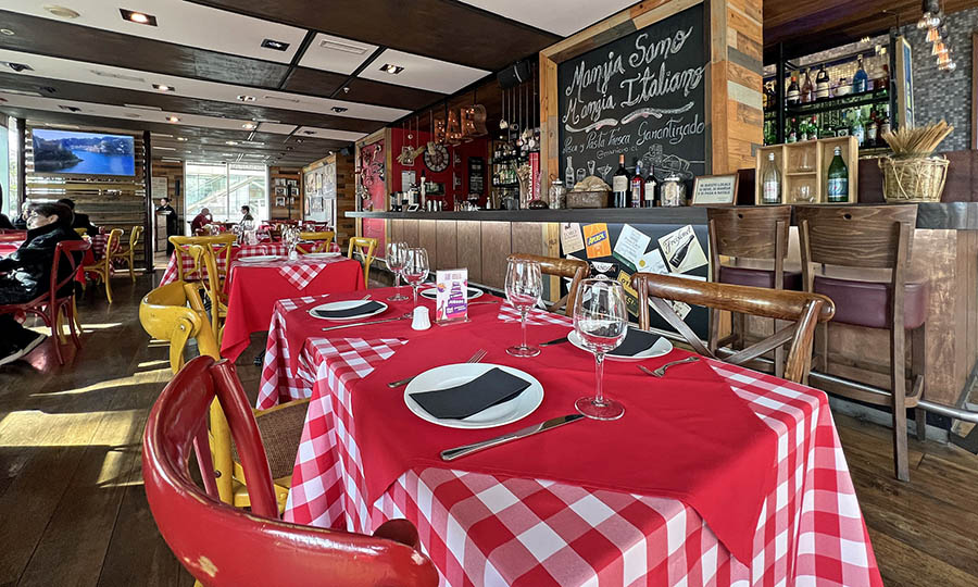 El saln interior de Maniero Restaurante - Maniero