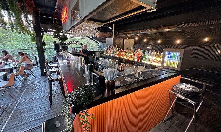 La barra del segundo piso de Rossie la Loca Tobalaba - Rossie La Loca - Tobalaba