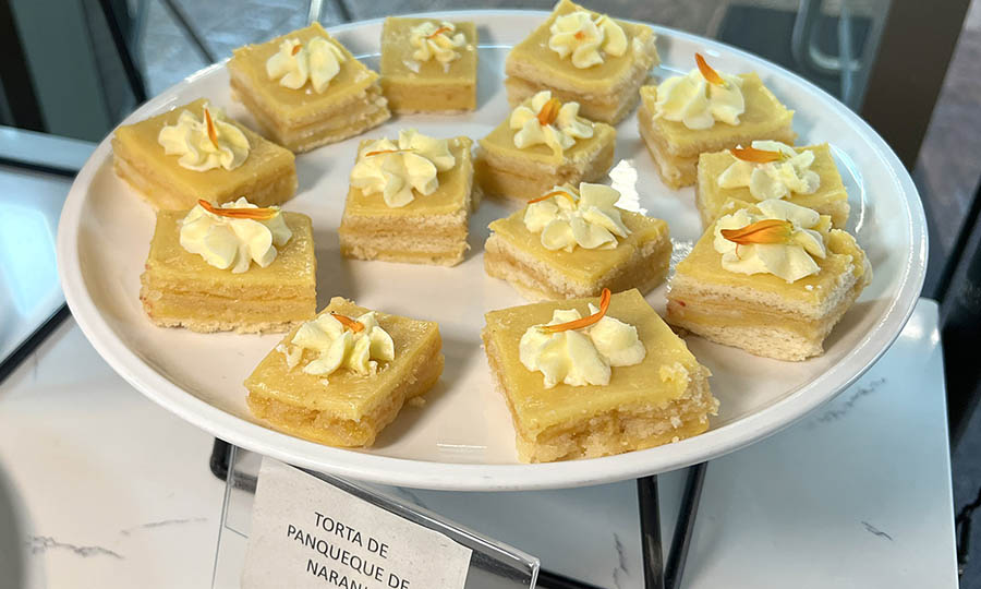 El bufet de postres de NUNA Restaurante