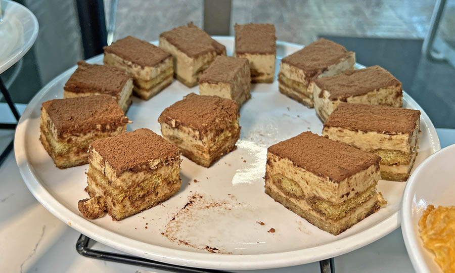 El bufet de postres de NUNA Restaurante