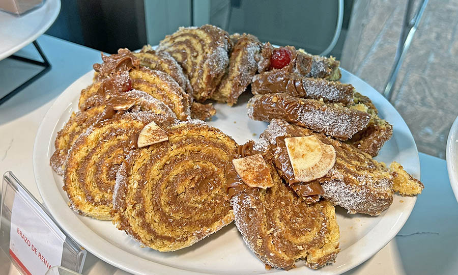 El bufet de postres de NUNA Restaurante