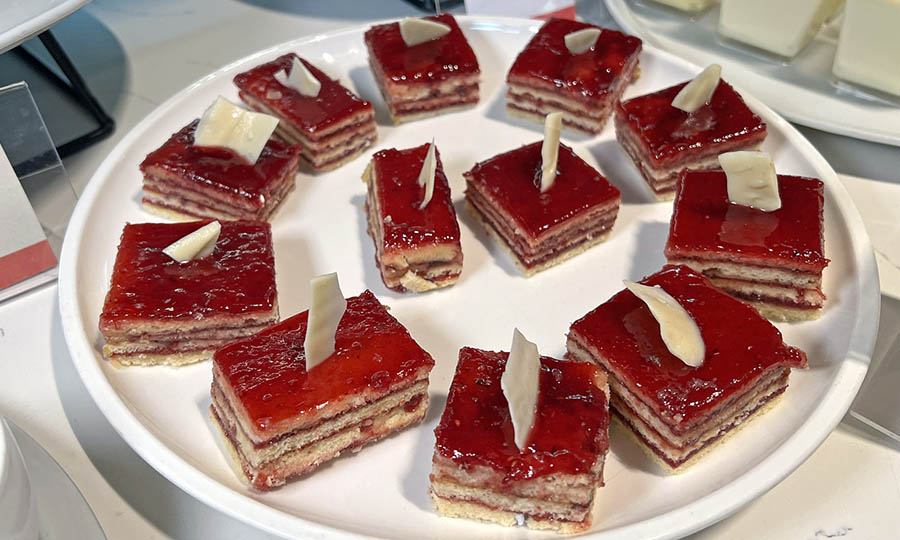 El bufet de postres de NUNA Restaurante