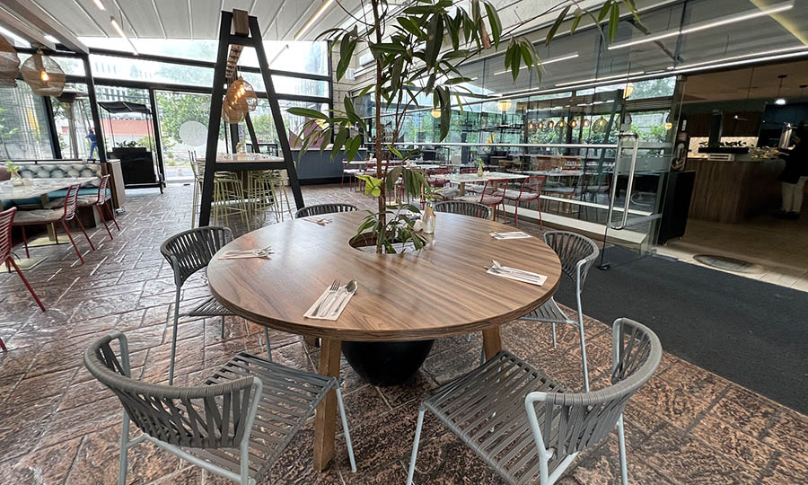 La terraza techada de Nuna - NUNA