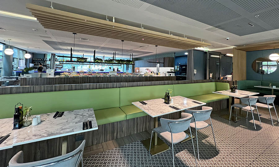 El gran sal�n principal de NUNA Restaurante