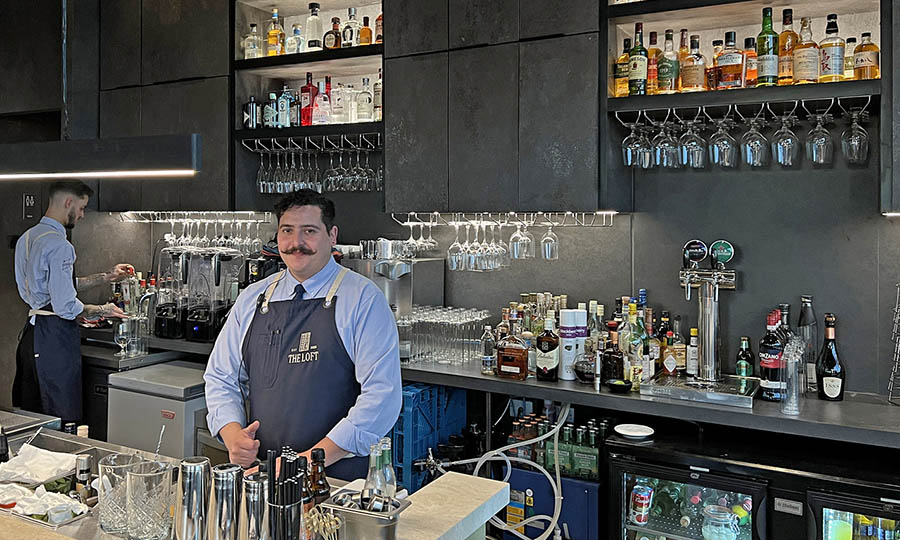 La barra en The Loft - The Loft Santiago