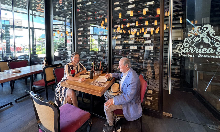 El gran sal�n del restaurante Barrica 94 - Barrica 94 Los Trapenses