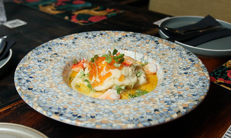 Ravioli de centolla  - Oporto Salvaje