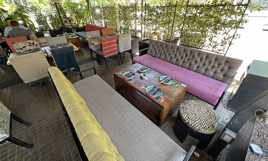 La terraza principal de Oporto Salvaje - Oporto Salvaje