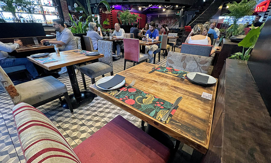 El saln central Oporto Salvaje - Oporto Salvaje