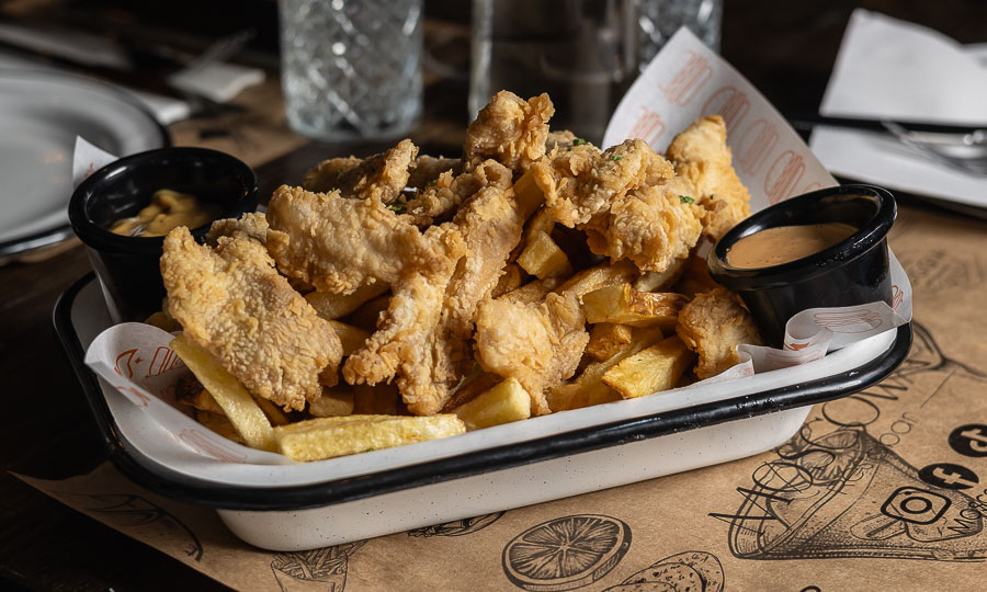 Fuente de Fish and chip