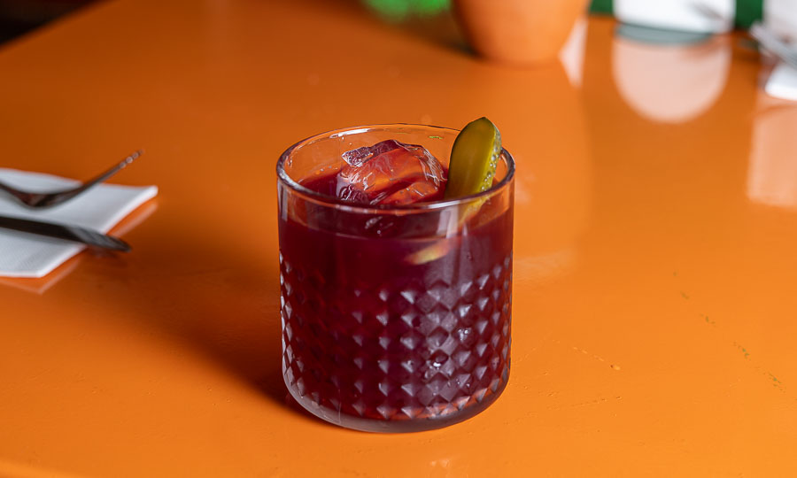 Mocktail Sangría Dua Lipa sin alcohol