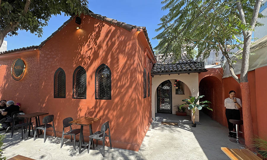 Fachada del Restaurante Siria en Barrio Italia