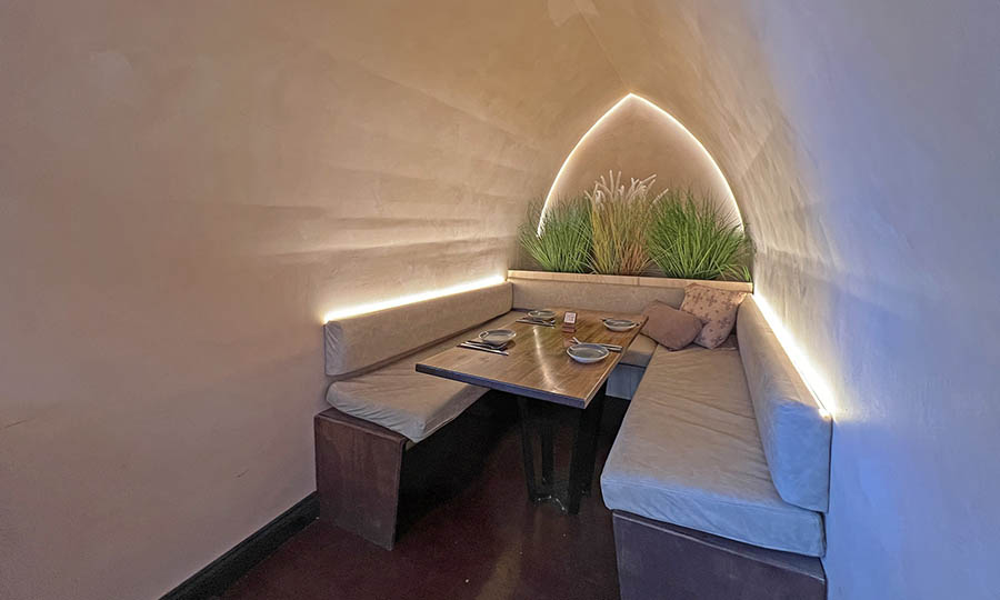 Mesas privadas del restaurante Siria - Siria Restaurant
