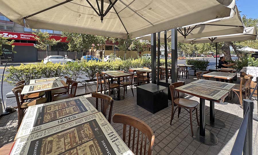 La Terraza del Restaurante Normandie