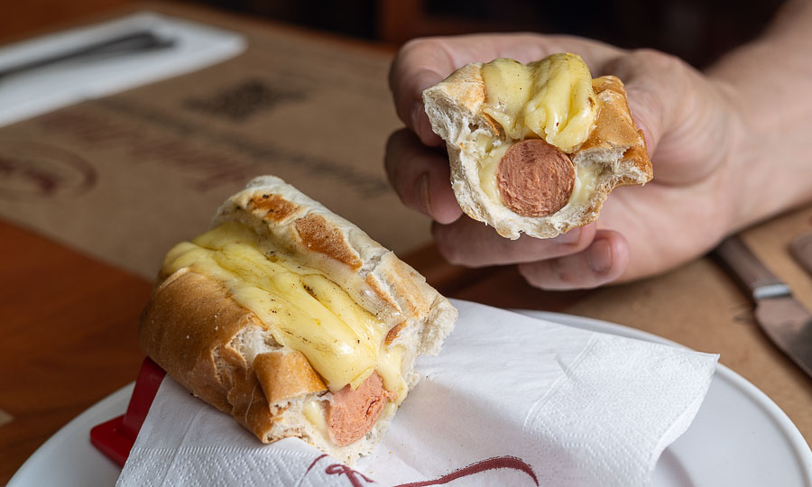 Chaparrita: Nuestra vienesa con queso