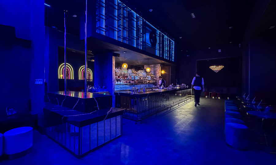 La barra del Club Siete