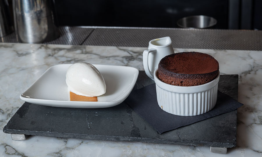 Souffle au chocolat