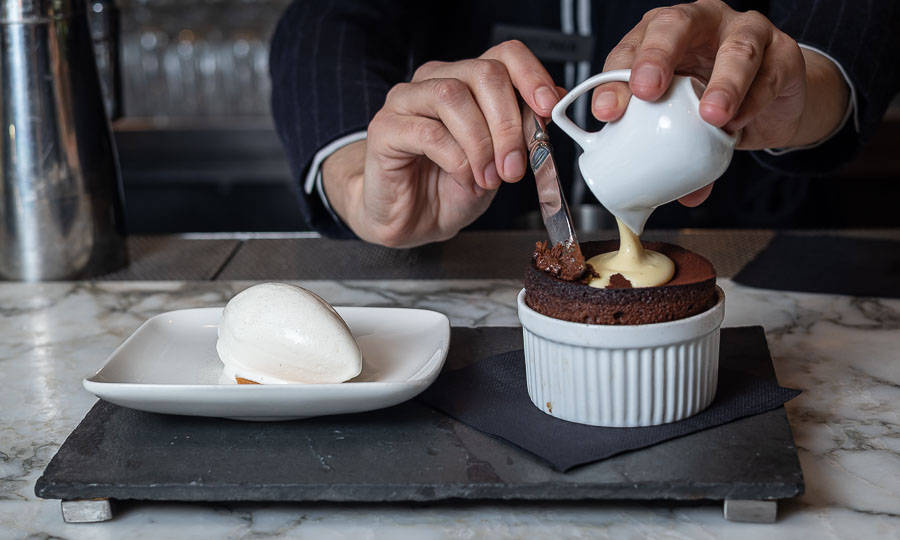 Souffle au chocolat
