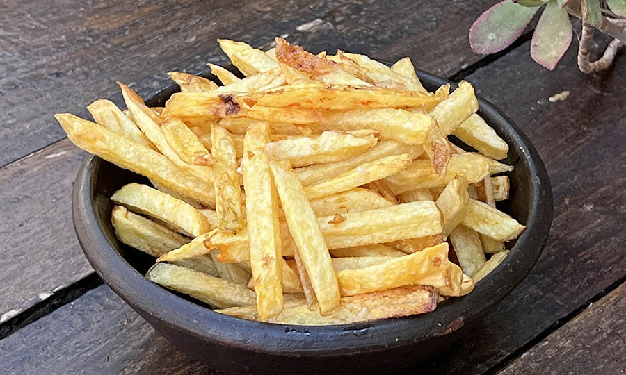 Papas fritas caseras