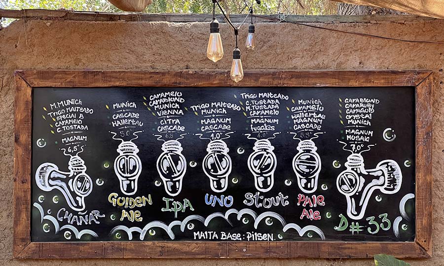 Detalles del Beergarden Guayacn en Diaguitas