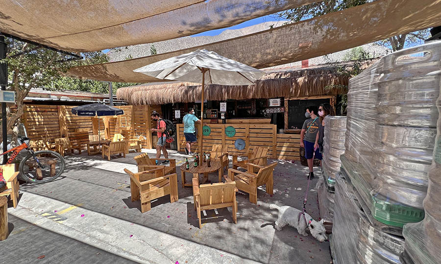 El emporio y punto de ventas de cerveza Guayacn en Diaguitas