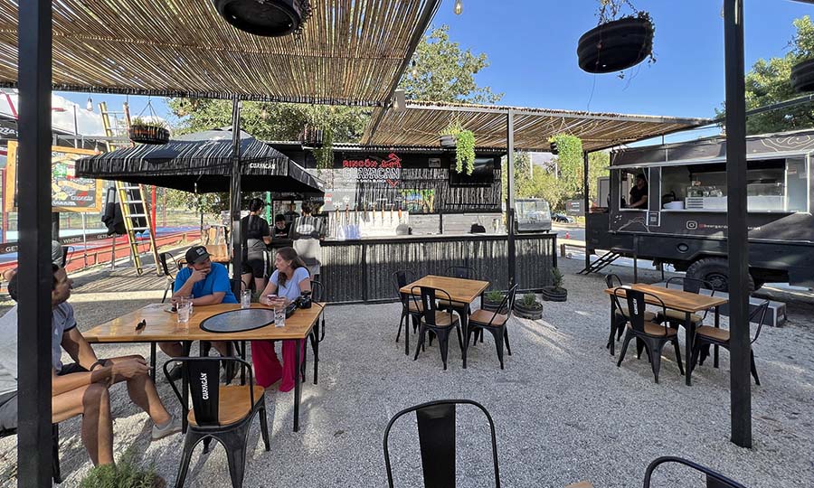 La terraza del Rincn Guayacn Santiago